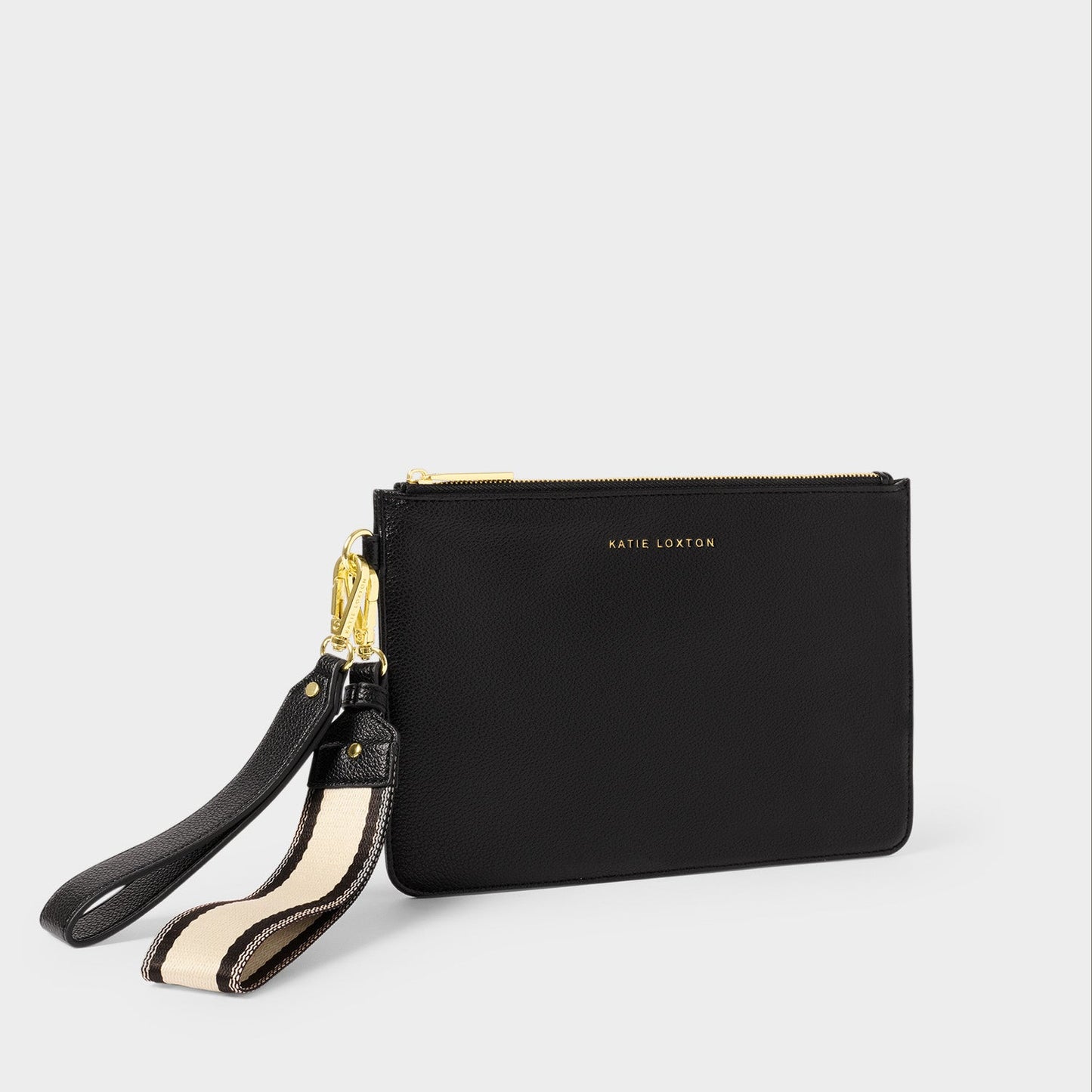 Katie Loxton Hallie Wristlet Pouch Black