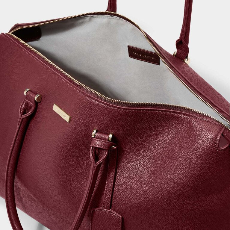 Katie Loxton Kensington Weekend Bag Plum
