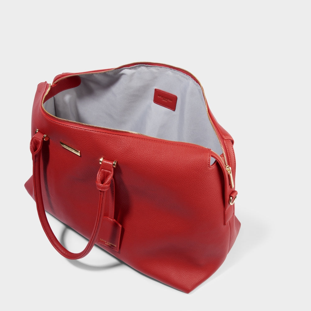Katie Loxton Kensington Weekend Bag Red