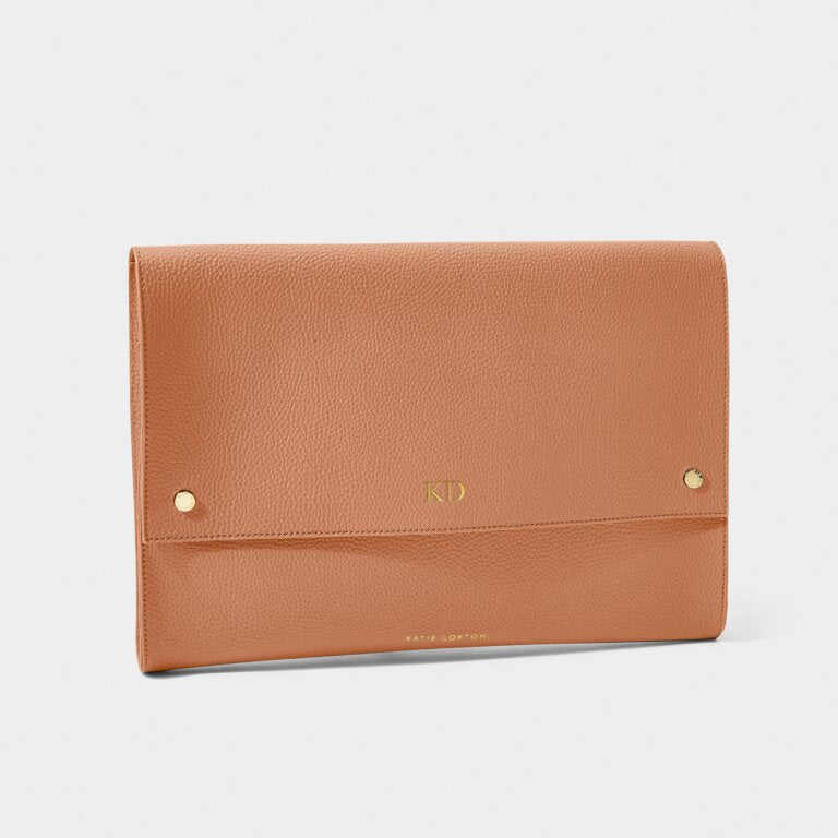 Katie Loxton Laptop Case Dont Call It A Dream Call It A Plan Blush Taupe