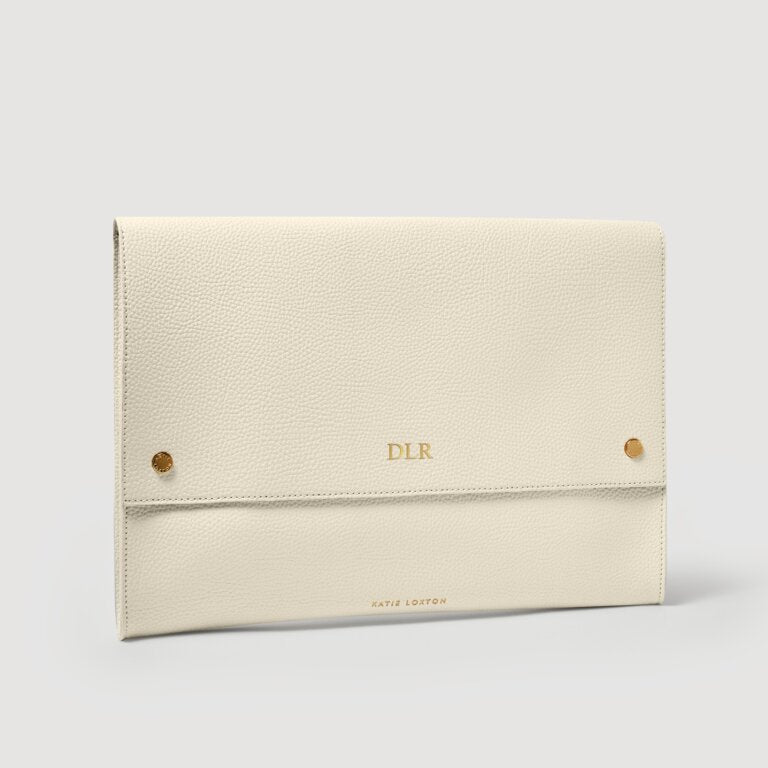 Katie Loxton Laptop Case Make Today Magical … Its Your Time To Shine Off White