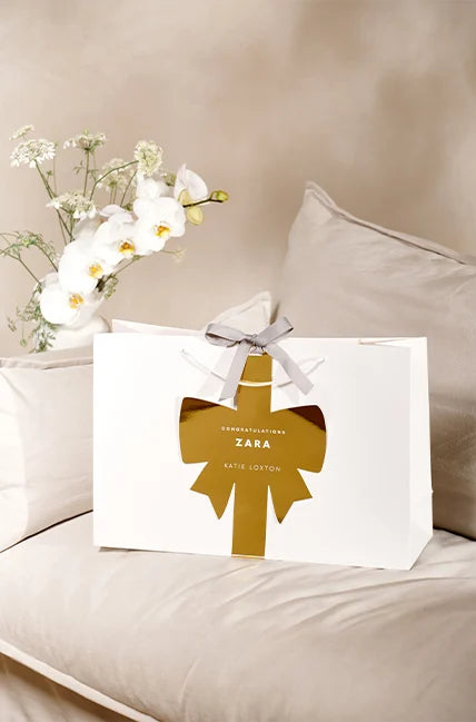 Katie Loxton Large Gold Personalised Bow