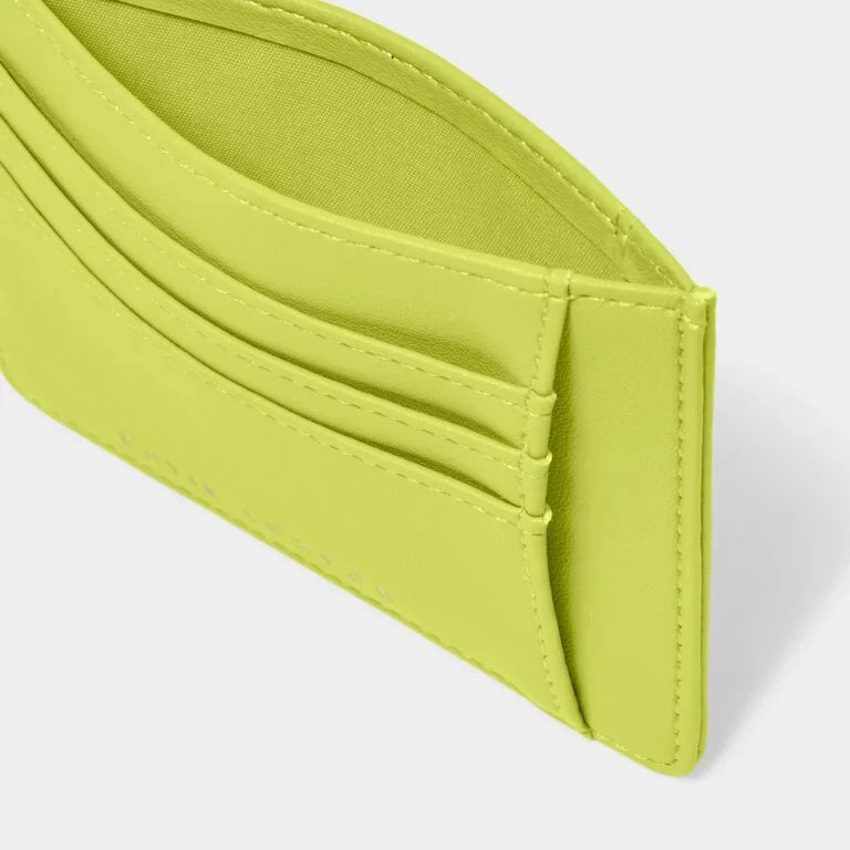 Katie Loxton Lily Card Holder Lime Green