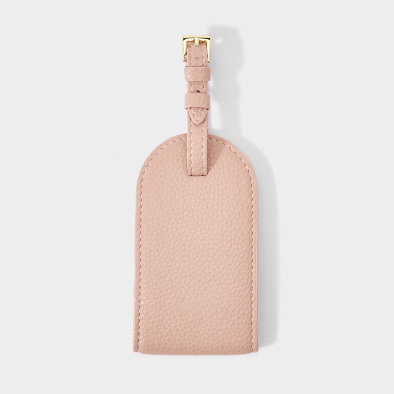 Katie Loxton Luggage Tag Pale Pink