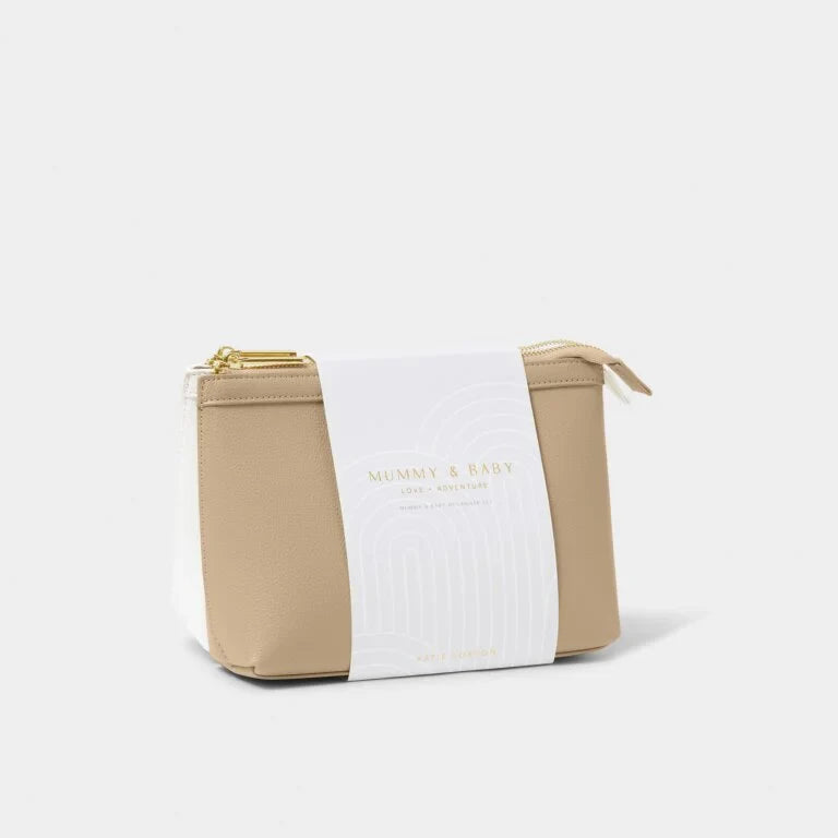 Katie Loxton Mama & Baby Organiser Mama & Baby Soft Tan/Off White