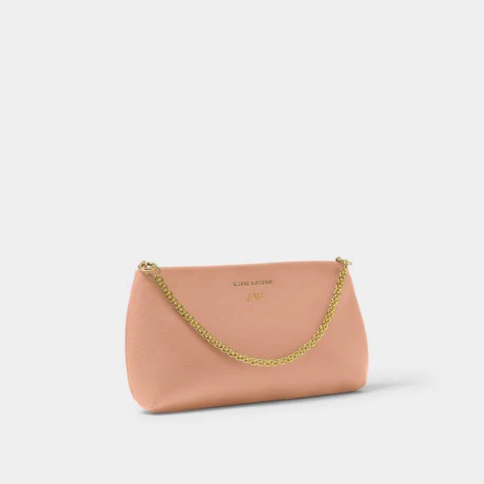 Katie Loxton Margot Clutch Bag In Peony Blush