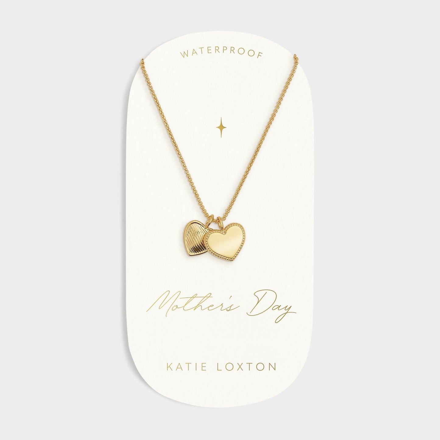 Katie Loxton Mother'S Day Charm Necklace Gold Coated