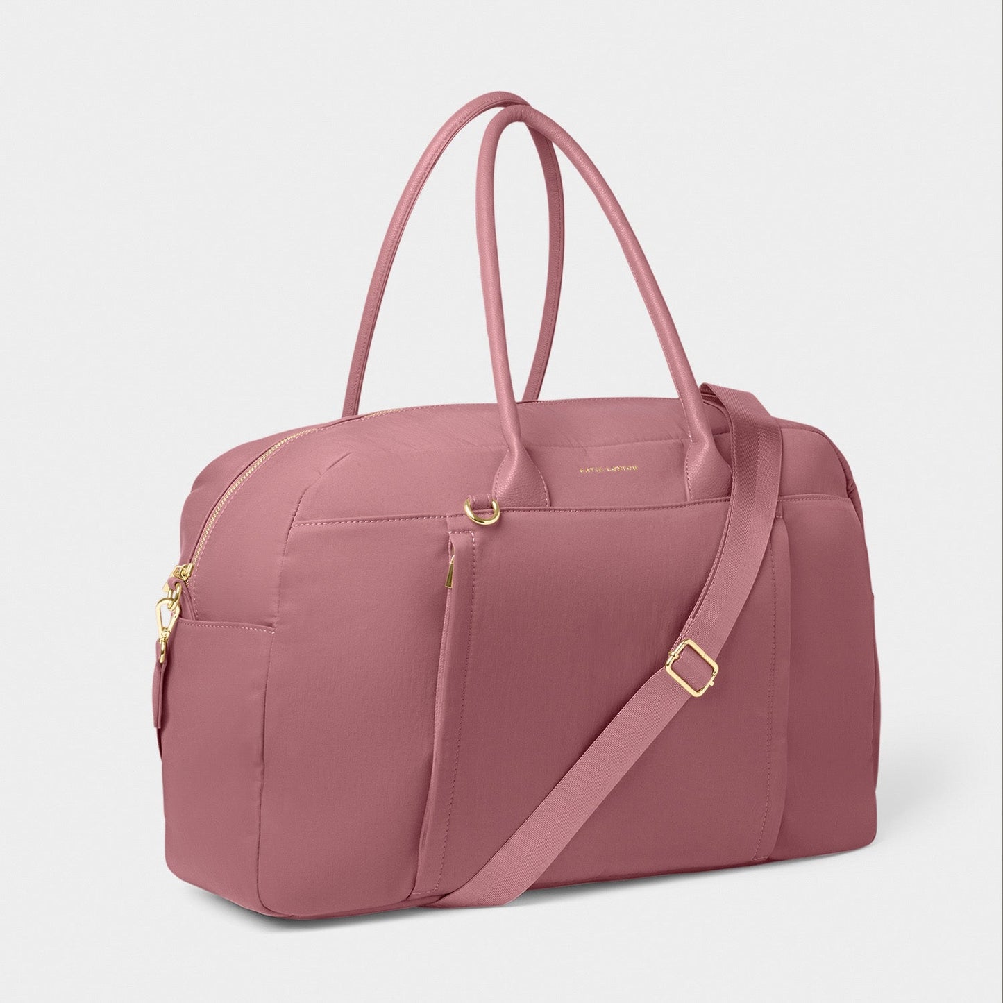 Katie Loxton Nylon-Luxe Everyday Holdall Deep Rose