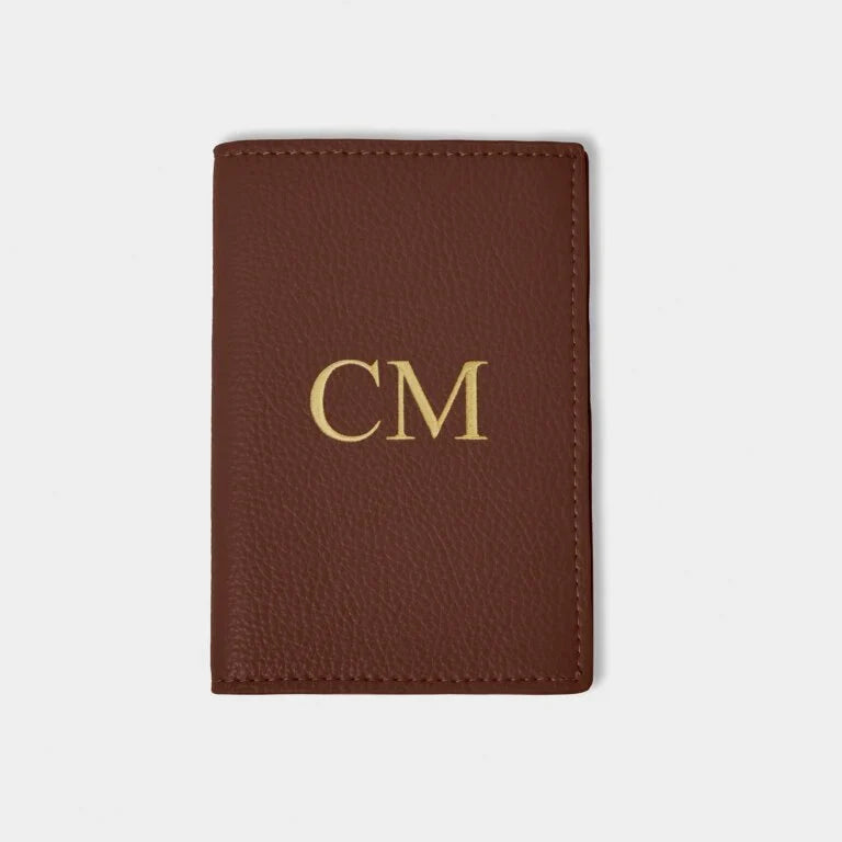 Katie Loxton Passport Cover Chocolate
