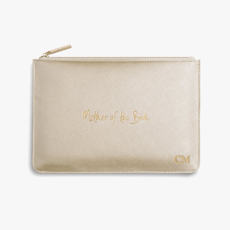 Katie Loxton Perfect Pouch Mother Of The Bride Metallic Gold