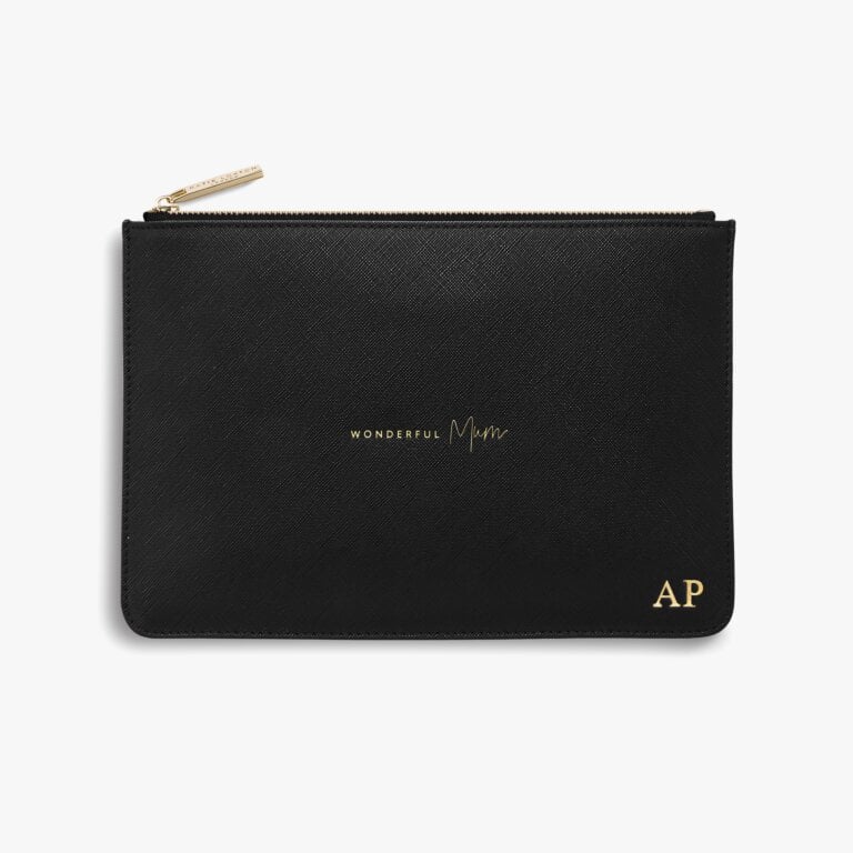 Katie Loxton Perfect Pouch Wonderful Mum Black