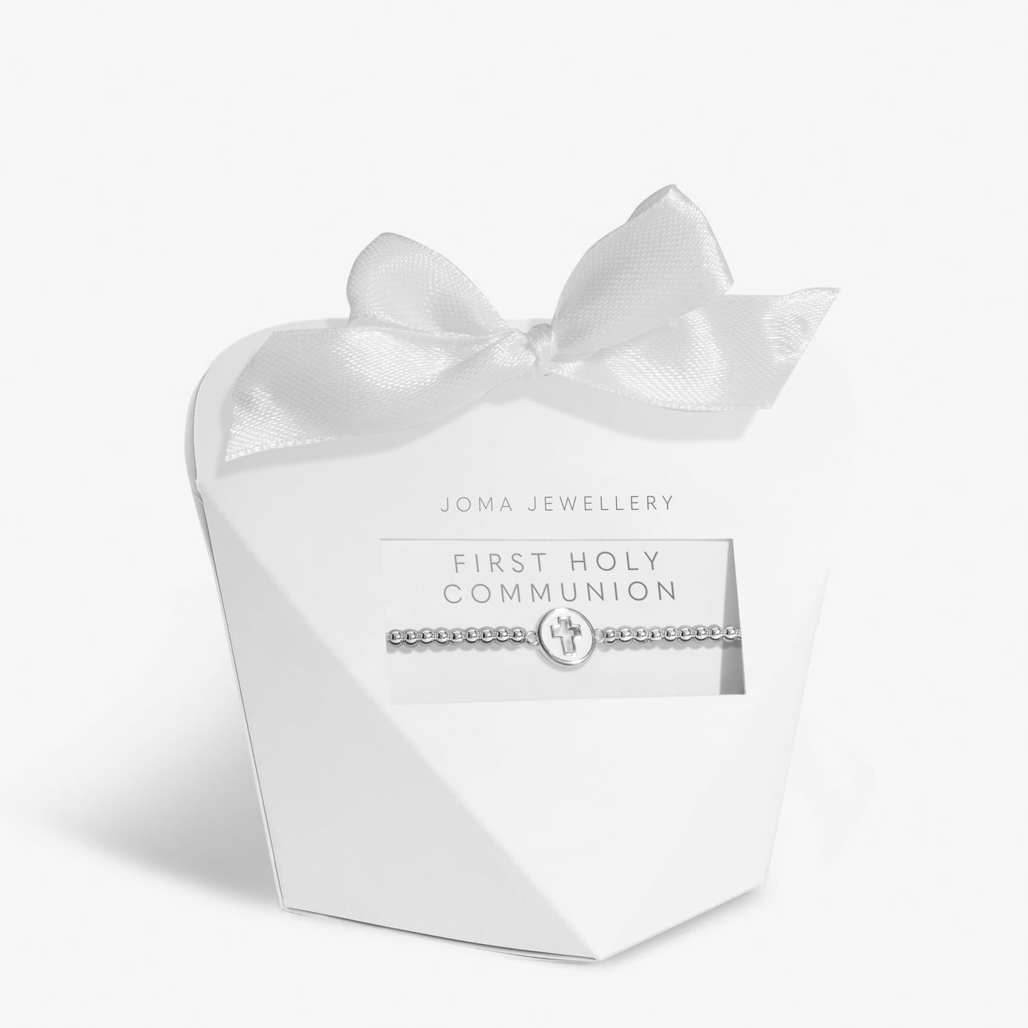Kids' From The Heart Gift Box First Holy Communion Silver Plated Bracelet