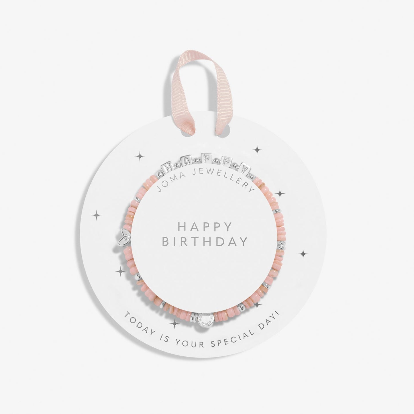 Kids' Happy Little Moments Happy Birthday Silver Plated Bracelet
