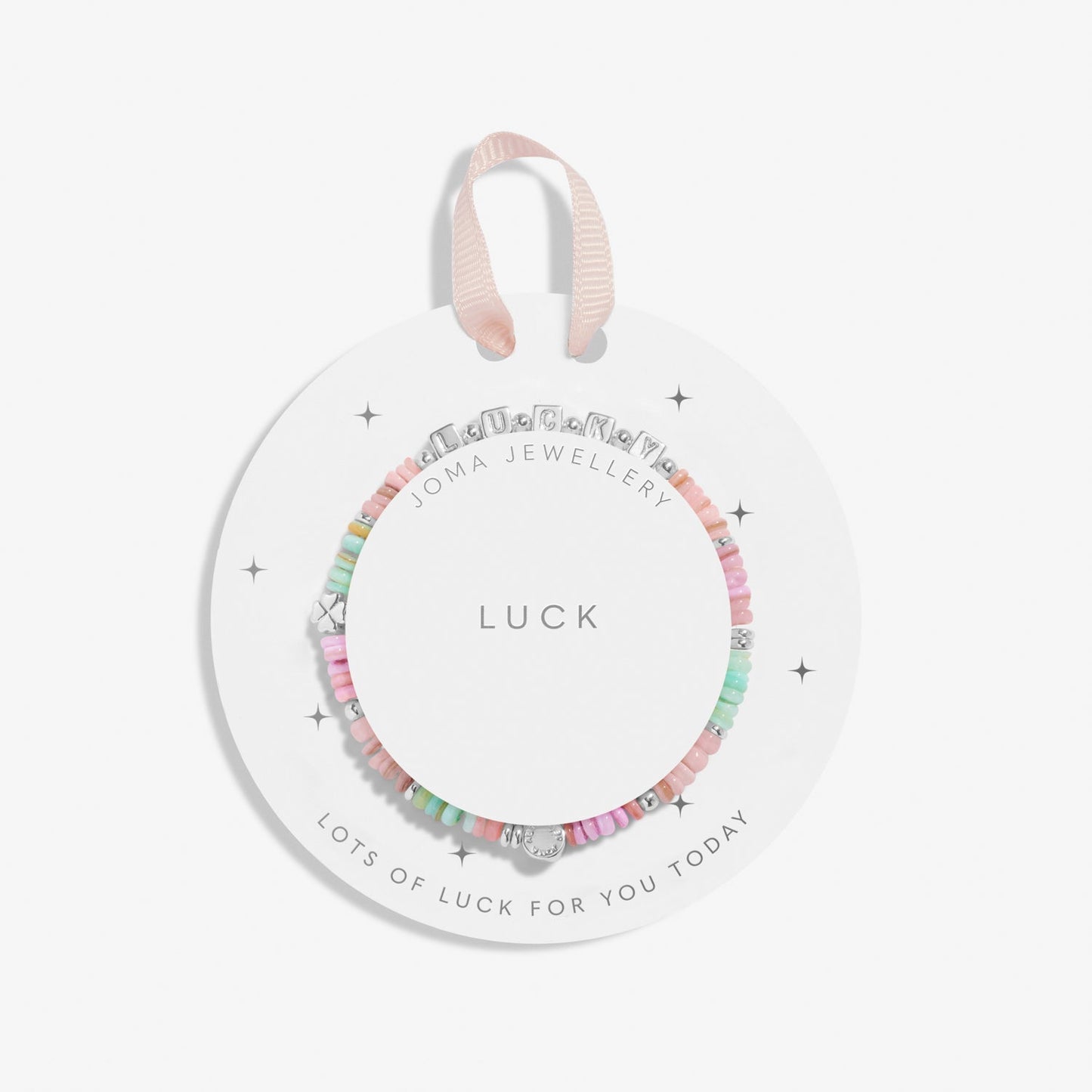 Kids' Happy Little Moments Luck Silver Plated Bracelet