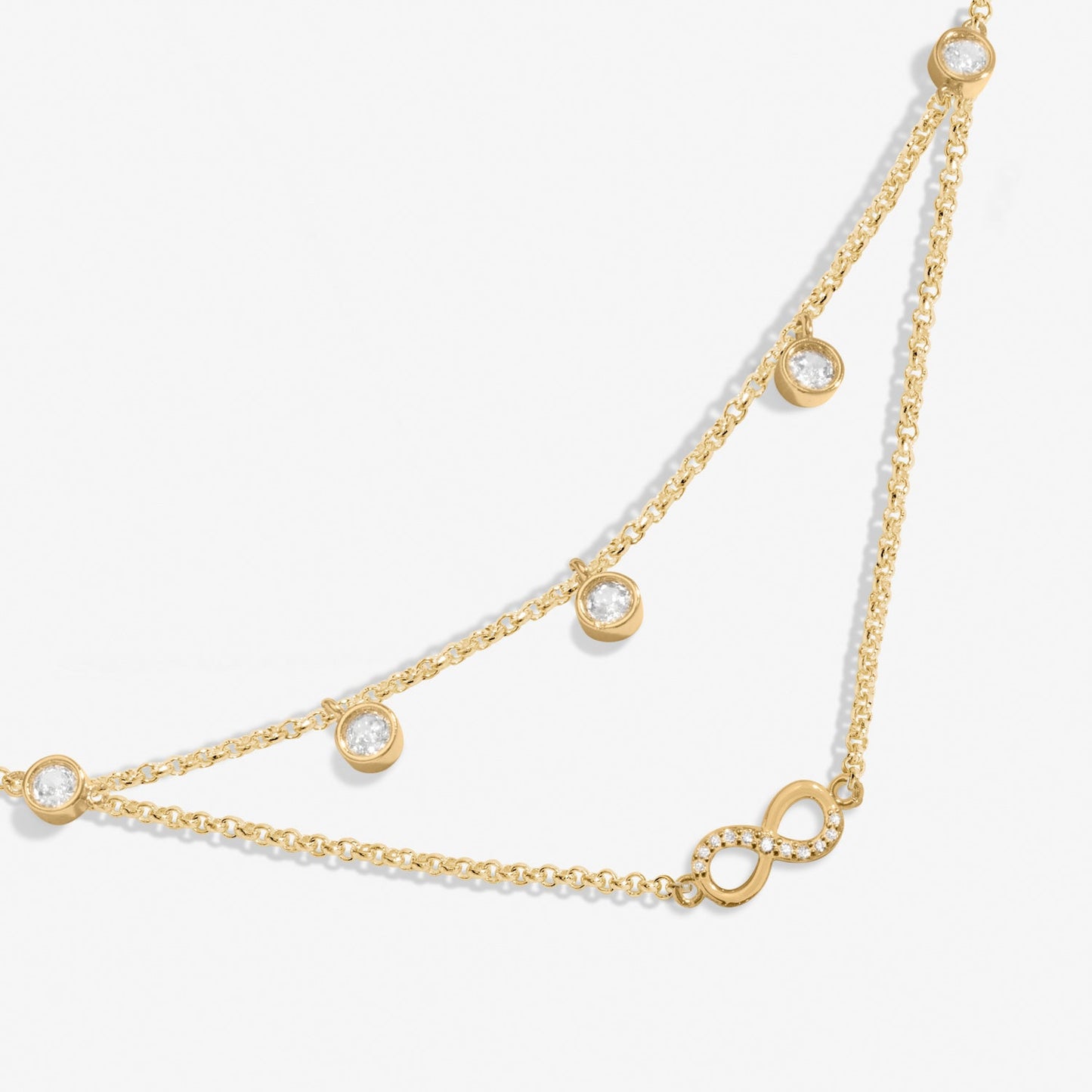 Lumia Infinity Gold Plated Necklace