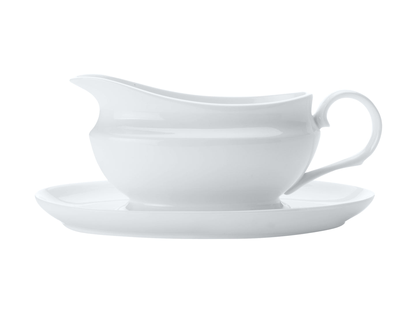 Maxwell Williams Basics Gravy Boat & Saucer 550ml