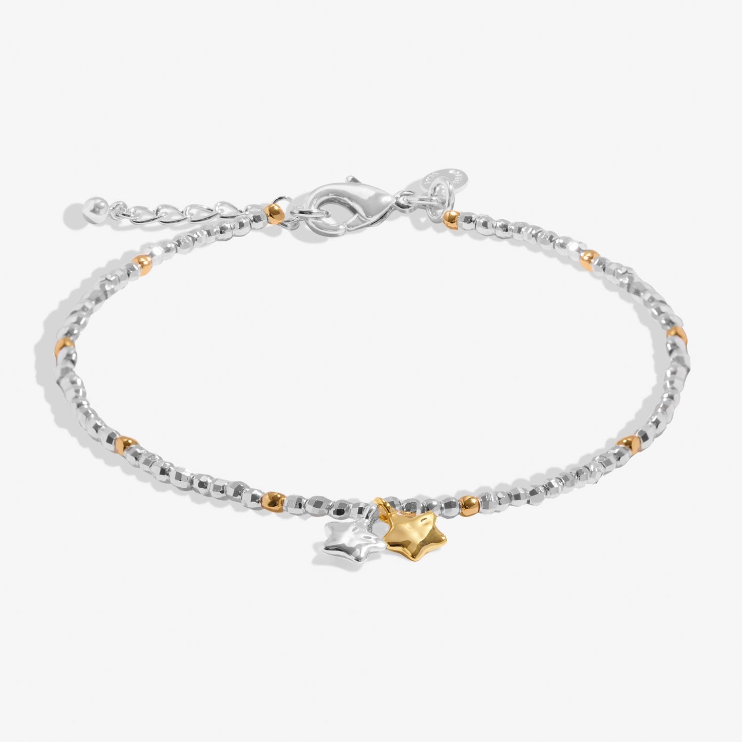 Mini Charms Stars Silver & Gold Plated Bracelet