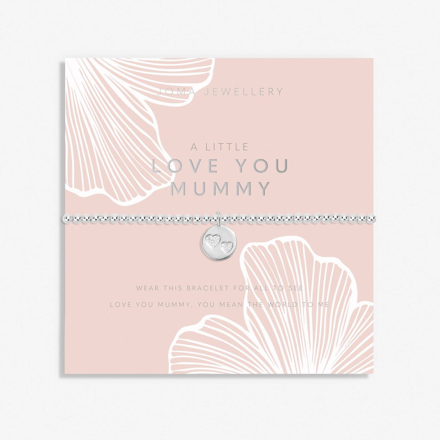 Mother's Day A Little Love You Mummy Silver Plated Bracelet