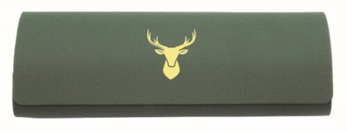 Stag Embossed Glasses Case & Cloth