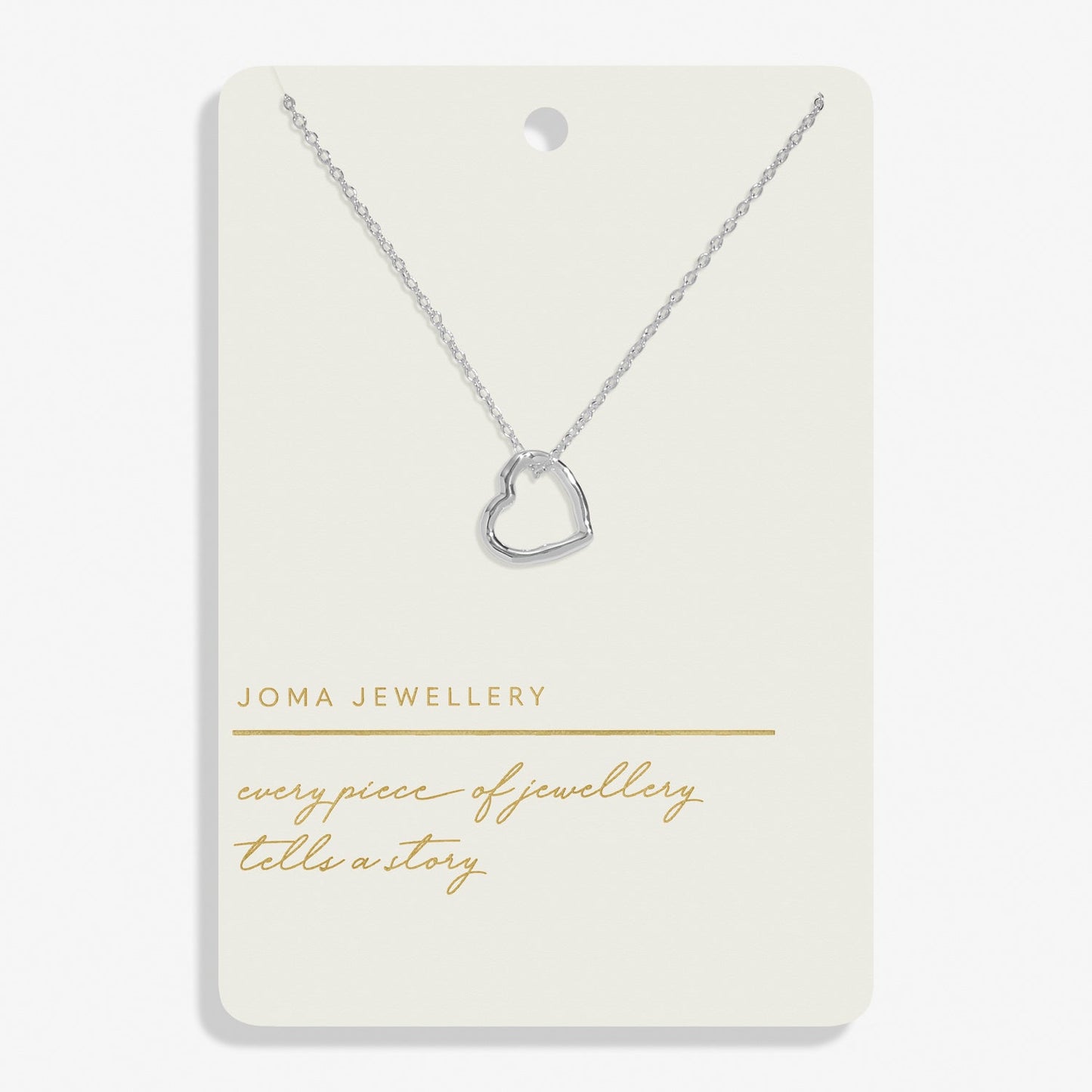 Style Stories Heart Silver Plated Necklace
