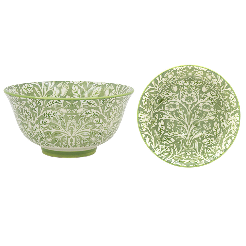 William Morris Ceramic Acorn Bowl Small