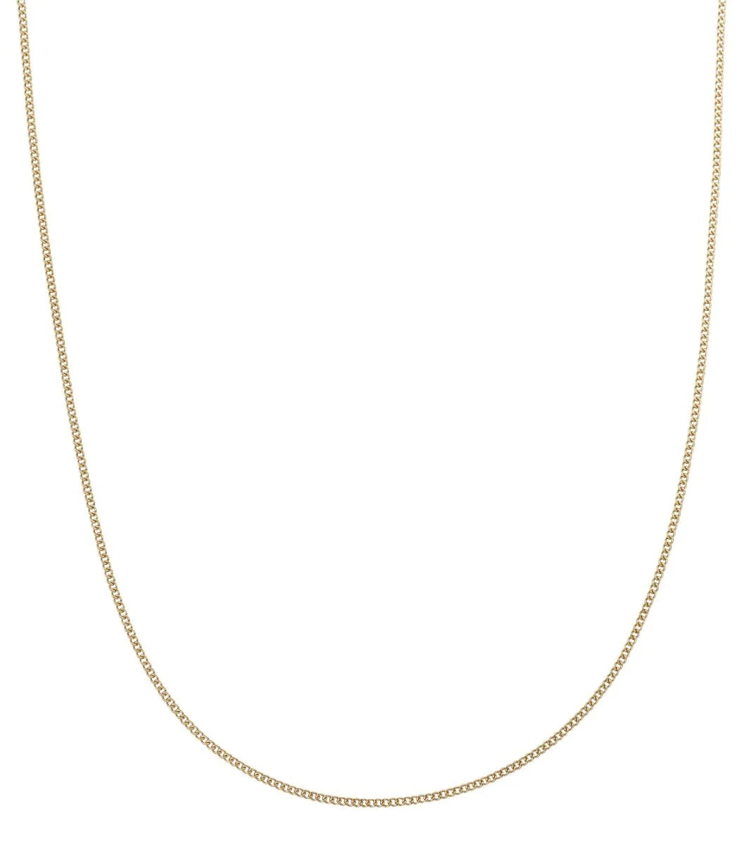 Edblad Curb Chain Mini 45cm Gold Necklace
