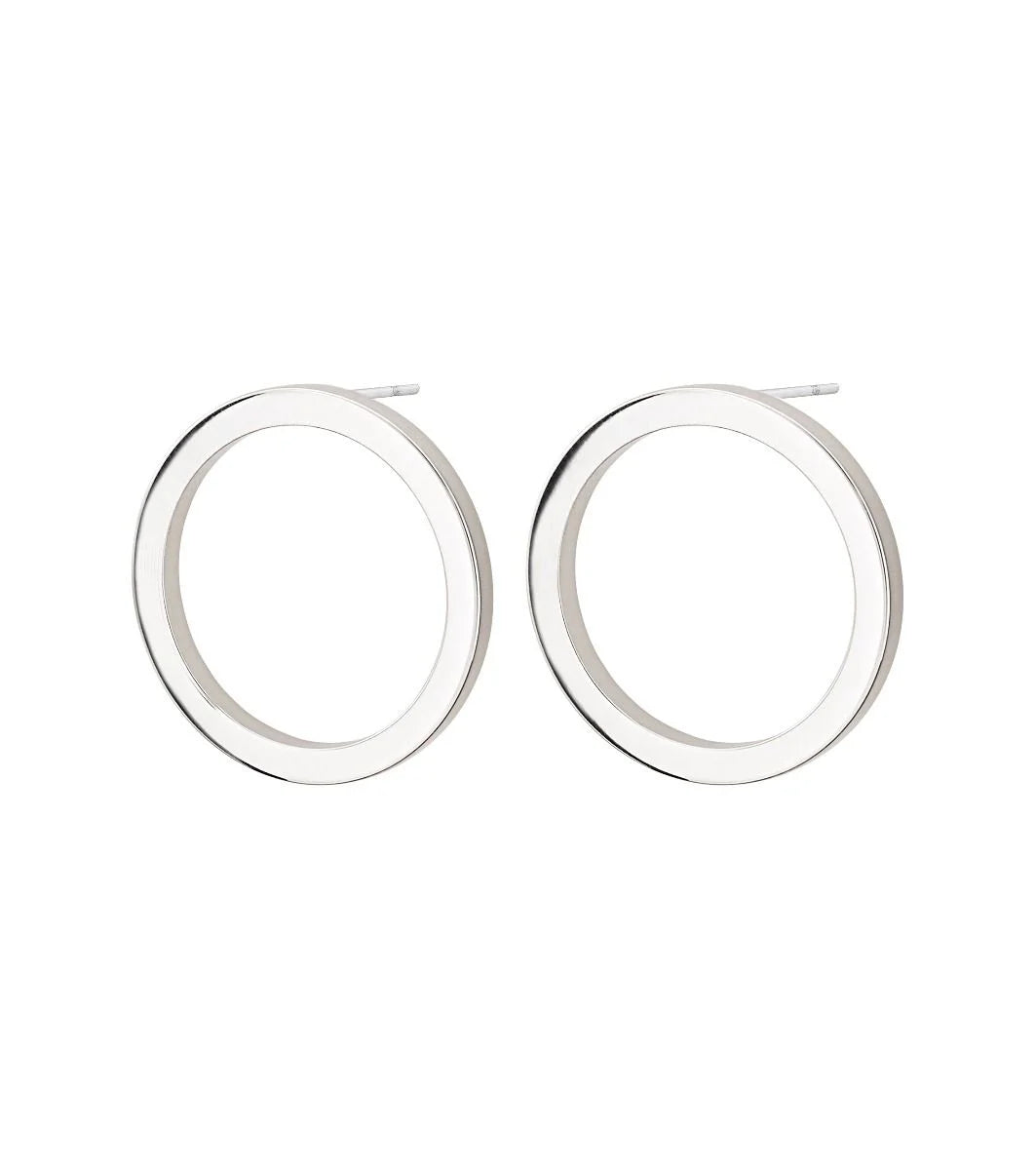 Edblad Circle Earrings Small Steel