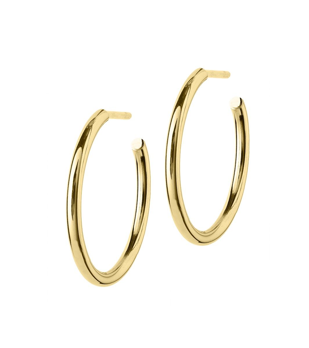 Edblad Hoops Earrings Gold Medium