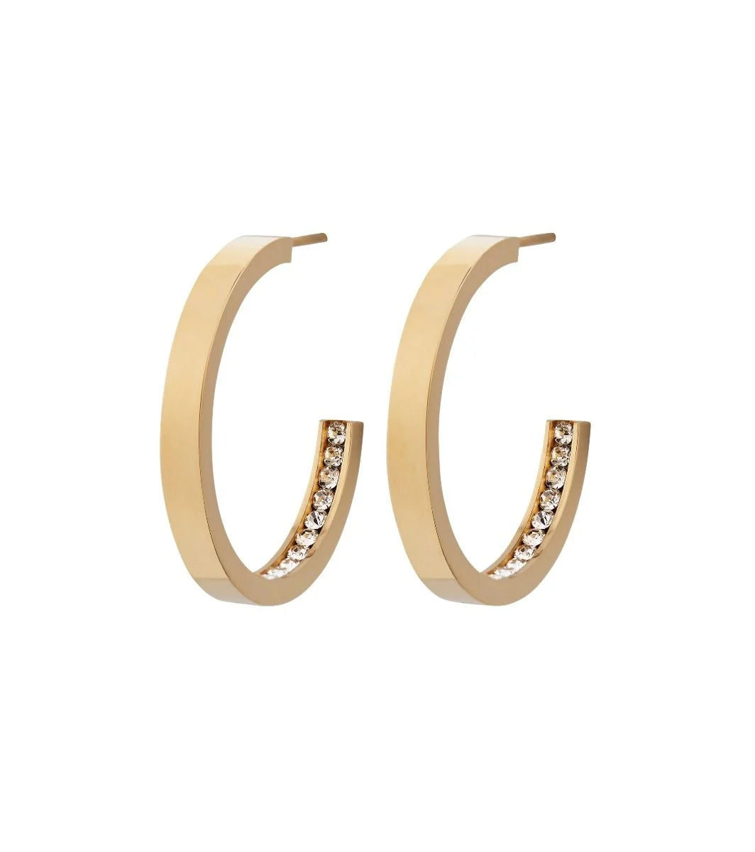 Edblad Monaco Hoops Small Gold