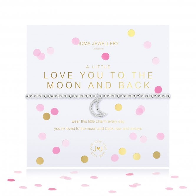Joma Jewellery A Little Confetti Love You To The Moon And Back Bracelet