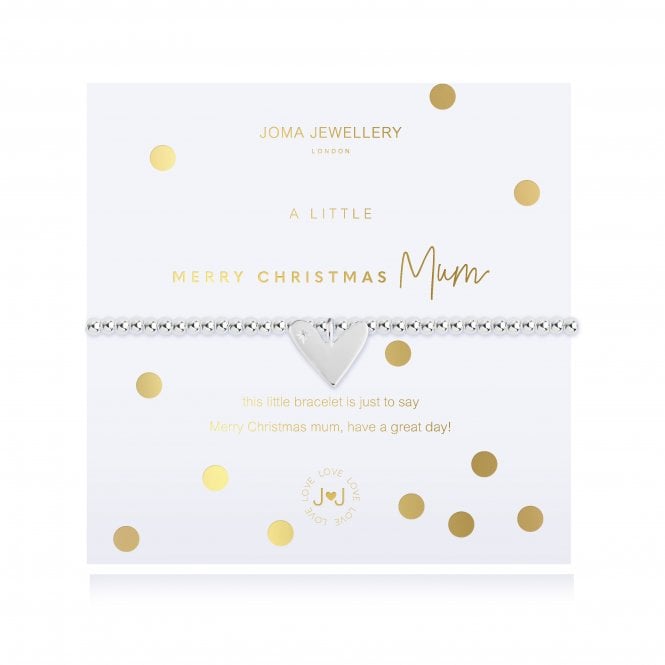 Joma Jewellery A Little Confetti Merry Christmas Mum Bracelet
