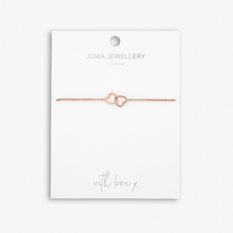 Joma Jewellery Infinity Links Heart Bracelet