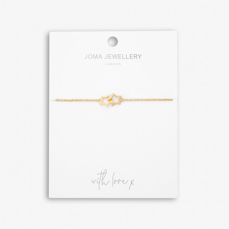 Joma Jewellery Infinity Links Star Bracelet