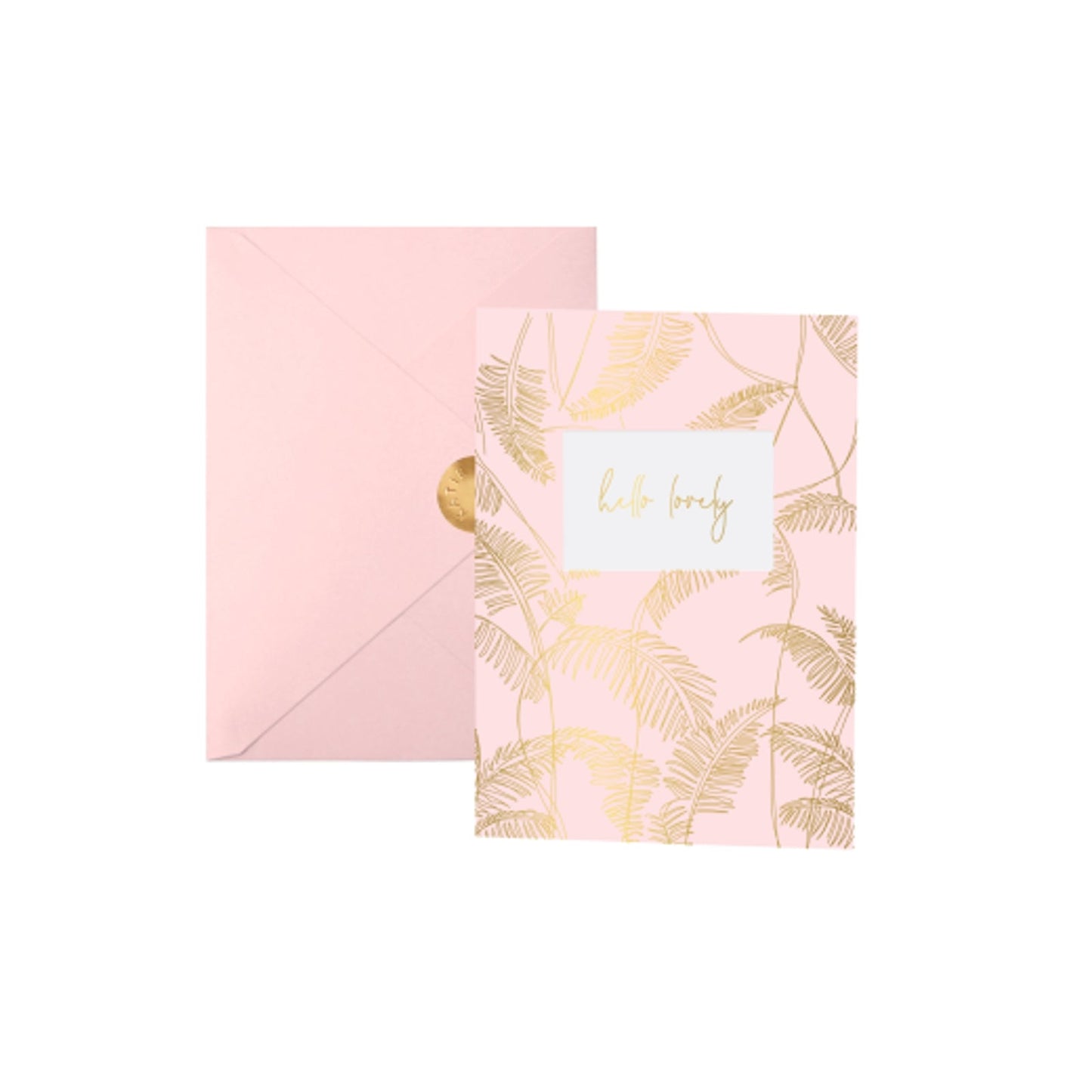 Katie Loxton Greetings Card Hello Lovely A6