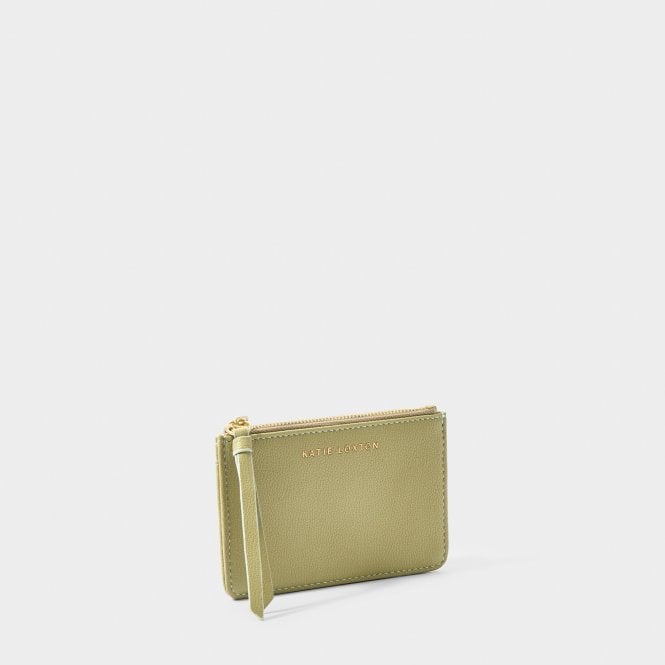 Katie Loxton Isla Coin Purse & Card Holder Olive