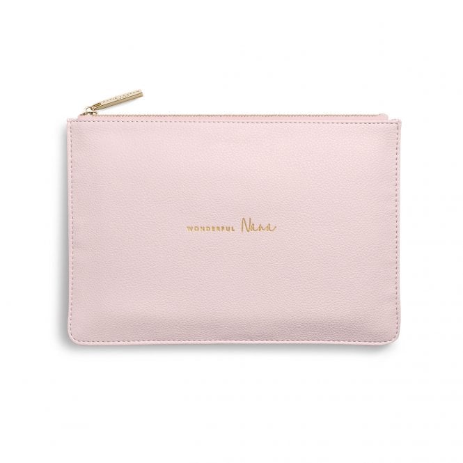 Katie Loxton Perfect Pouch Wonderful Nana Blush Pink