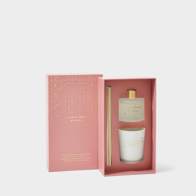 Katie Loxton Festive Mini Fragrance Set Christmas Wishes Sweet Vanilla And Salted Caramel