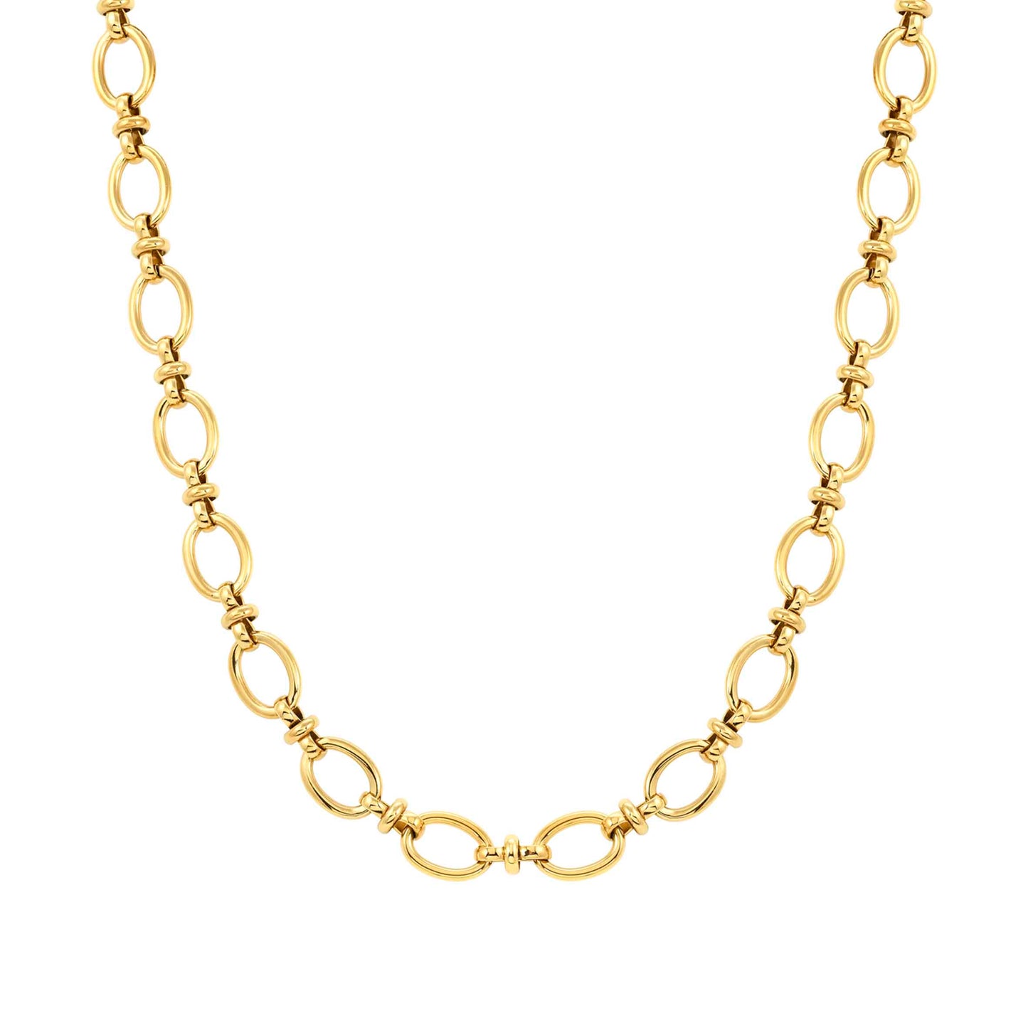 AFFINITY steel necklace (LONG) Yellow Gold 028605/012