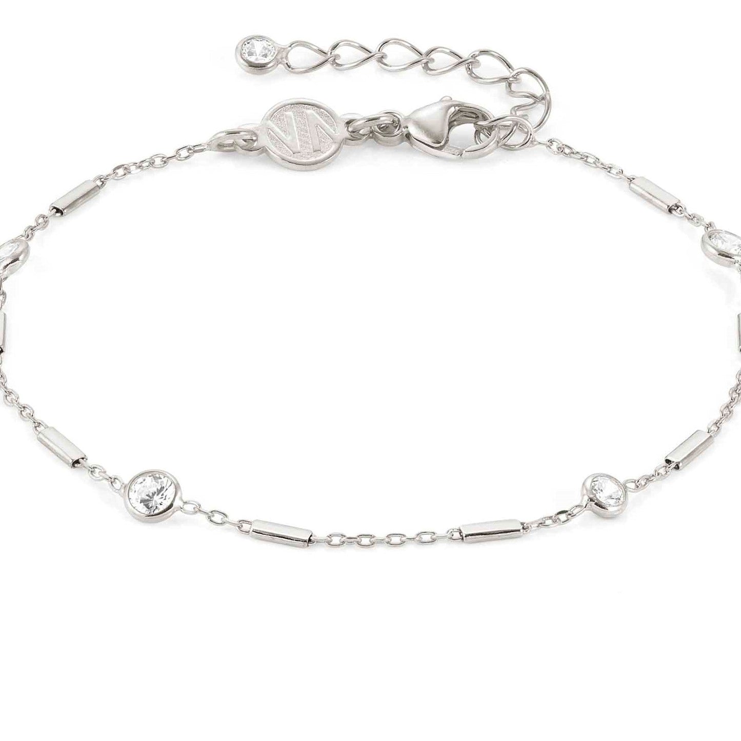 BELLA bracelet ed,DETAILS,925 silver,CZ,Fantasy chain 146684/035