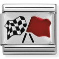 330208/16 Classic Silver Chequered Flag