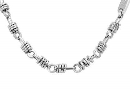 BOND necklace,steel Washers Chain 51CM 021951/013