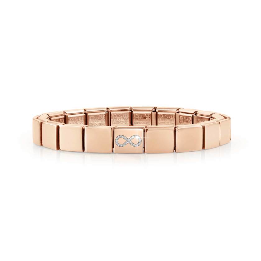 239104/06 GLAM bracelet , 1 symbol ROSE GOLD finish,Infinity