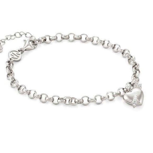 SWEETROCK edition ROMANCE bracelet, 925 silver edition,CZ,Heart with arrow Silver.148020/071
