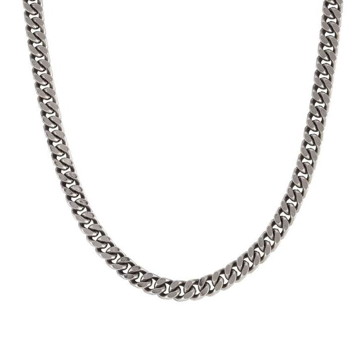 BEYOND necklace, SMALL steel.PVD Fin, Vintage Black.028915/002