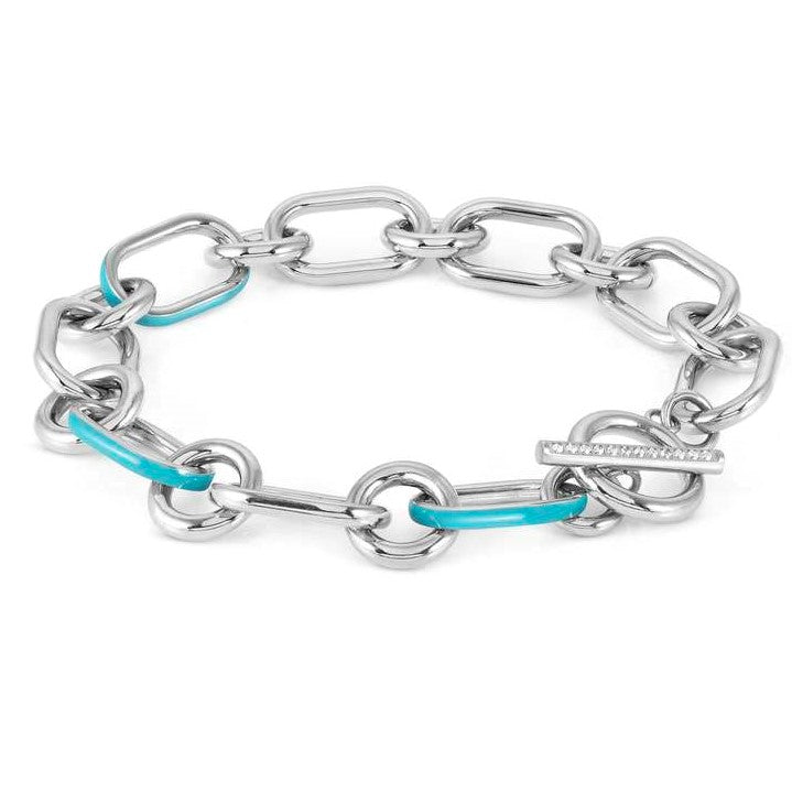 DRUSILLA bracelet, steel, CZ, enamel