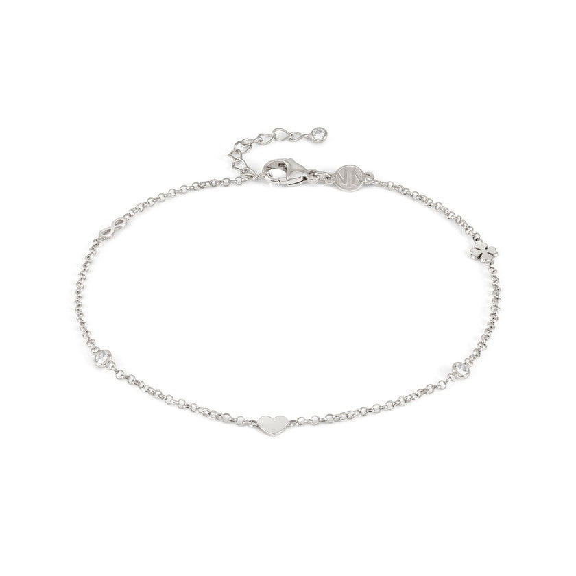 ANKLETS anklet 925 sterling silver cz Mixed
