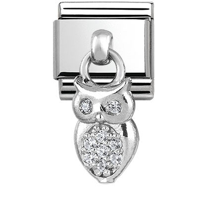 331800/12 Classic CHARMS S/steel,silver 925 Owl