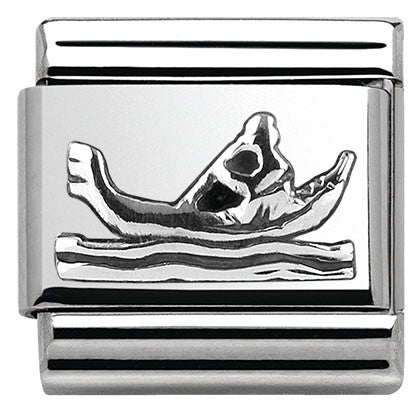 330105/26 Classic MONUMENTS RELIEF silver 925 Gondola (Italy)