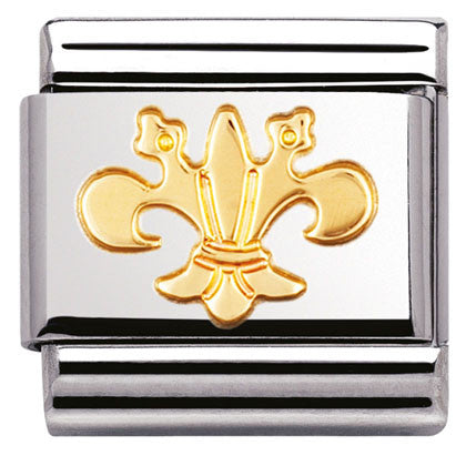 030110/10 Classic S/Steel,Bonded Yellow Lily (Italy)