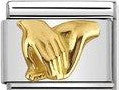 030164/01 Classic bonded yellow Charm (Mani Amanti) Hands (Spain)